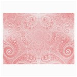 Pretty Pink Spirals Large Glasses Cloth