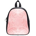Pretty Pink Spirals School Bag (Small)