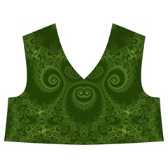 Forest Green Spirals Kids  Midi Sailor Dress from ArtsNow.com Front Top