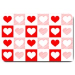 Hearts  Large Doormat 