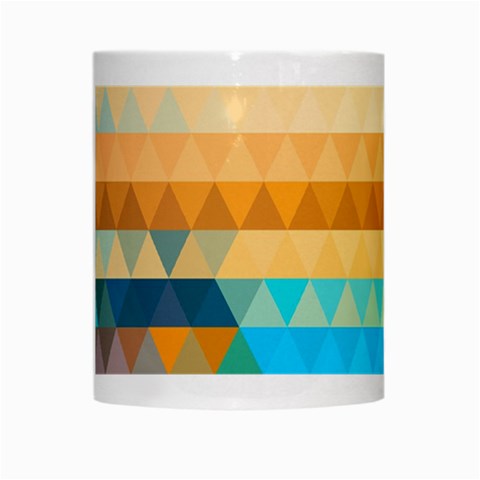 Mosaic  White Mugs from ArtsNow.com Center