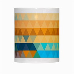 Mosaic  White Mugs from ArtsNow.com Center