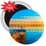 Mosaic  3  Magnets (10 pack) 