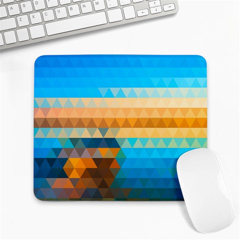 Mosaic  Large Mousepads from ArtsNow.com Front