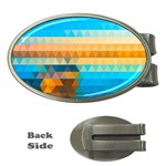 Mosaic  Money Clips (Oval) 