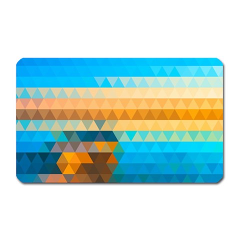 Mosaic  Magnet (Rectangular) from ArtsNow.com Front
