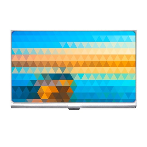 Mosaic  Business Card Holder from ArtsNow.com Front