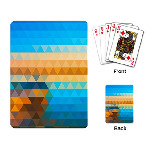 Mosaic  Playing Cards Single Design (Rectangle) from ArtsNow.com Back