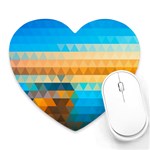 Mosaic  Heart Mousepads