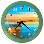 Mosaic  Color Wall Clock