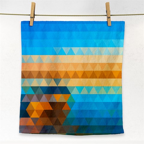 Mosaic  Face Towel from ArtsNow.com Front