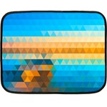 Mosaic  Double Sided Fleece Blanket (Mini) 