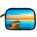 Mosaic  Digital Camera Leather Case