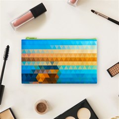 Mosaic  Cosmetic Bag (Small) from ArtsNow.com Front
