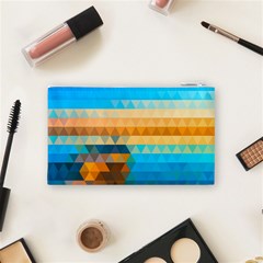 Mosaic  Cosmetic Bag (Small) from ArtsNow.com Back
