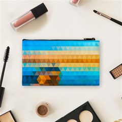 Mosaic  Cosmetic Bag (Small) from ArtsNow.com Back