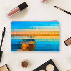 Mosaic  Cosmetic Bag (Medium) from ArtsNow.com Back