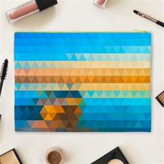 Mosaic  Cosmetic Bag (XL) from ArtsNow.com Back