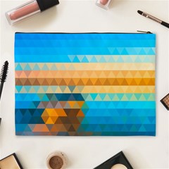 Mosaic  Cosmetic Bag (XL) from ArtsNow.com Back