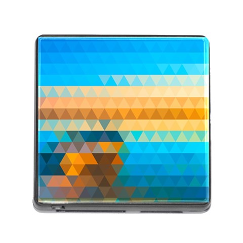 Mosaic  Memory Card Reader (Square 5 Slot) from ArtsNow.com Front
