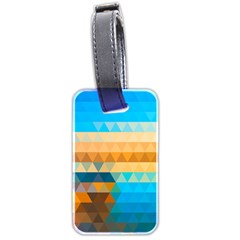 Mosaic  Luggage Tag (two sides) from ArtsNow.com Front