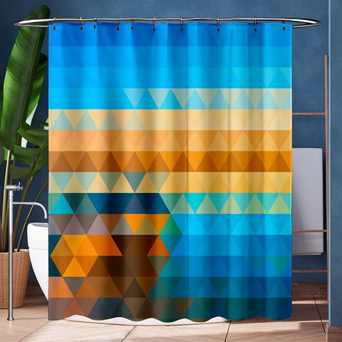 Mosaic  Shower Curtain 60  x 72  (Medium)  from ArtsNow.com 60 x72  Curtain