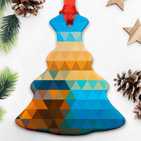Mosaic  Ornament (Christmas Tree)  from ArtsNow.com Front