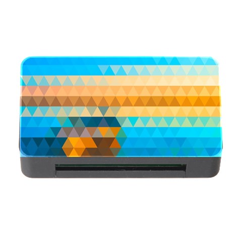 Mosaic  Memory Card Reader with CF from ArtsNow.com Front