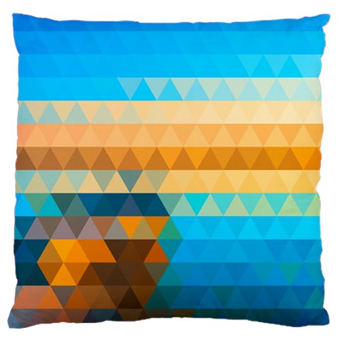 Mosaic  Large Cushion Case (One Side) from ArtsNow.com Front