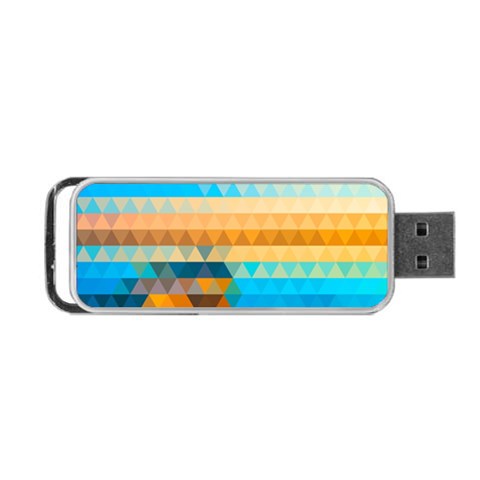 Mosaic  Portable USB Flash (One Side) from ArtsNow.com Front
