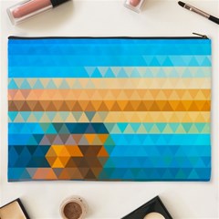 Mosaic  Cosmetic Bag (XXXL) from ArtsNow.com Back