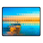 Mosaic  Double Sided Fleece Blanket (Small) 