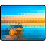 Mosaic  Double Sided Fleece Blanket (Medium) 