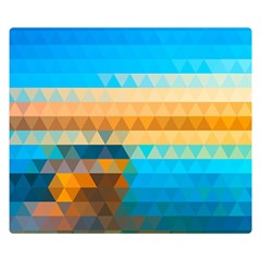 Mosaic  Double Sided Flano Blanket (Small)  from ArtsNow.com 50 x40  Blanket Front