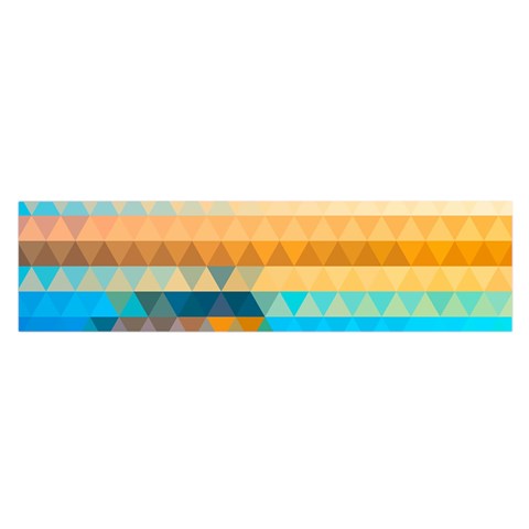 Mosaic  Satin Scarf (Oblong) from ArtsNow.com Front