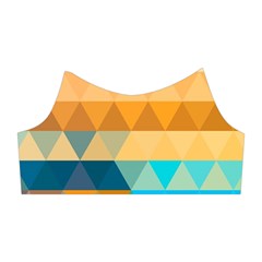 Mosaic  Shoulder Cutout Velvet One Piece from ArtsNow.com Right Sleeve