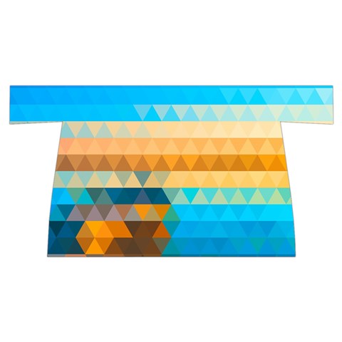Mosaic  Wristlet Pouch Bag (Small) from ArtsNow.com Front