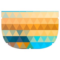 Mosaic  Makeup Case (Large) from ArtsNow.com Side Left