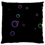 Bubble show Large Cushion Case (One Side)