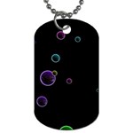 Bubble in dark Dog Tag (Two Sides)