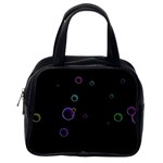 Bubble in dark Classic Handbag (One Side)