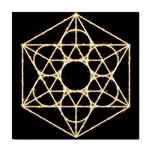 Sacred Geometry: Metatron Tile Coaster