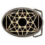 Sacred Geometry: Metatron Belt Buckle