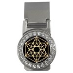 Sacred Geometry: Metatron Money Clip (CZ)