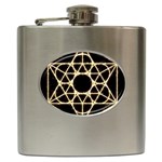 Sacred Geometry: Metatron Hip Flask (6 oz)