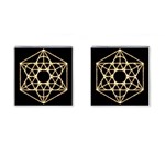 Sacred Geometry: Metatron Cufflinks (Square)