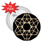 Sacred Geometry: Metatron 2.25  Button (10 pack)