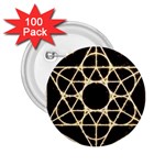 Sacred Geometry: Metatron 2.25  Button (100 pack)