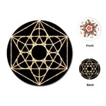 Sacred Geometry: Metatron Playing Cards Single Design (Round)