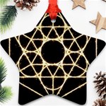 Sacred Geometry: Metatron Star Ornament (Two Sides)